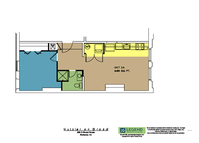 Floorplan - Hutzler on Broad