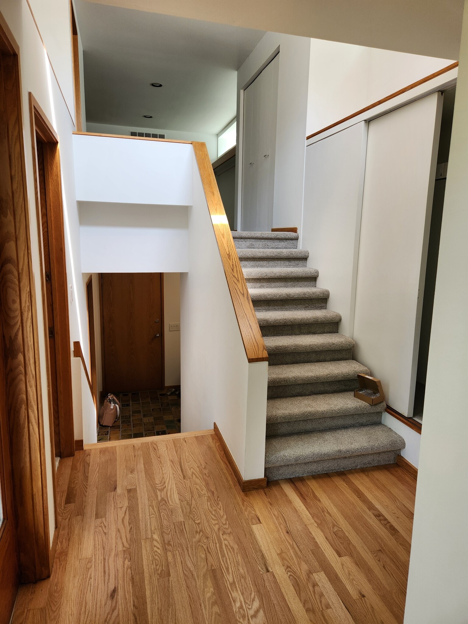 Stairs to upper bedrooms - 6666 Bloomfield Ln