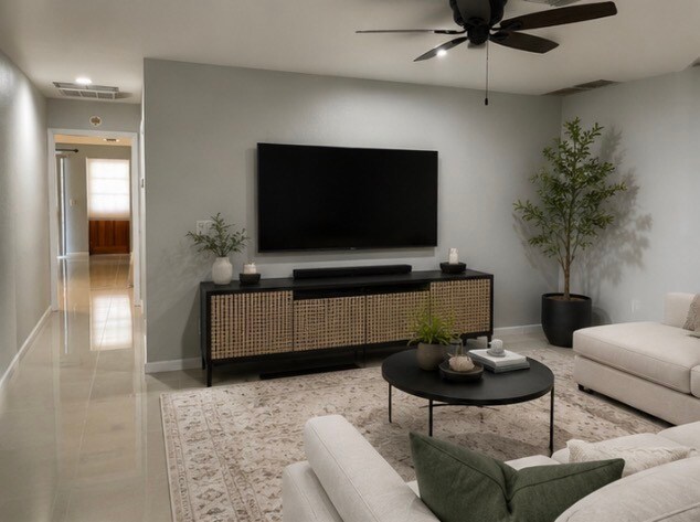 Living room - 3633 Country Club Blvd
