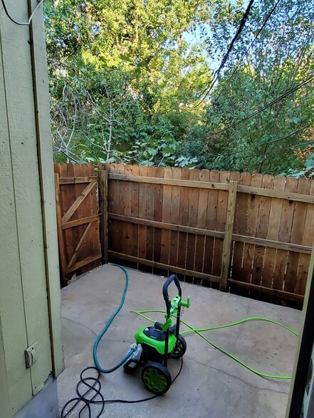 Fenced Back Patio - 1305 Camp Craft Rd