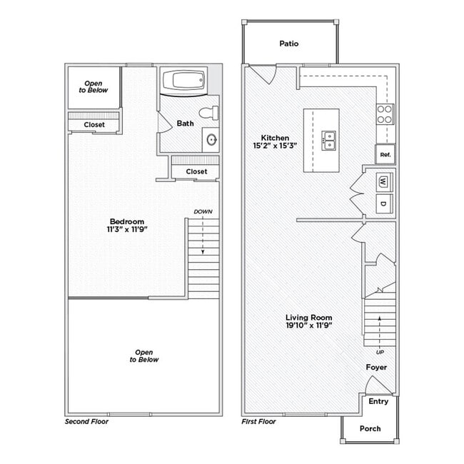Floorplan - New Village Homes & Whitney Young Townhomes
