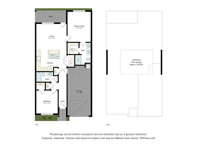 Ginger Floor Plan - Covey Homes Dawson Ridge