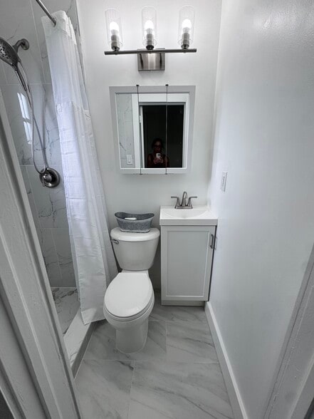 Bathroom with shower - 1030 Superior St