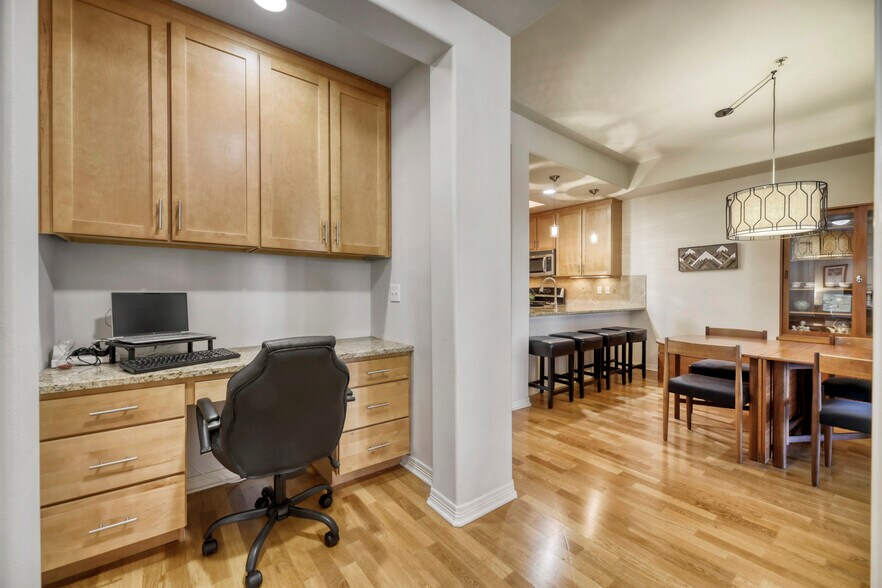 Built In Desk - 1100 N Grant St