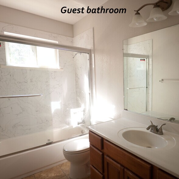 Guest bathroom - 2229 San Remo Way