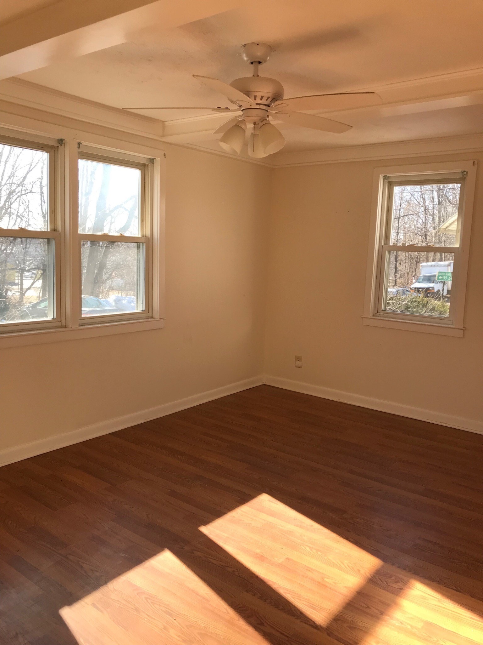 The color on the walls is a light beige. - 55 Gabrielle St