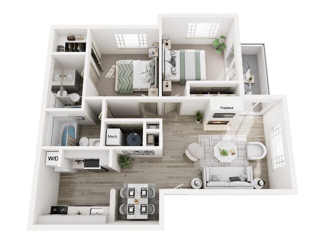Floorplan - Alvista Trailside Apartments