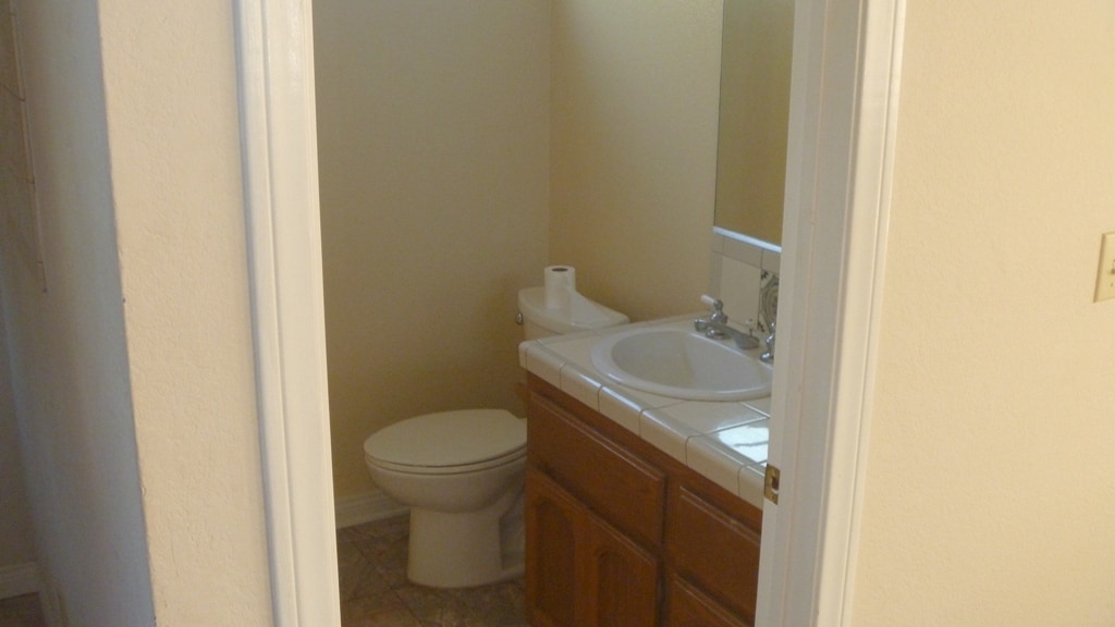 GUEST BATHROOM ON MAIN LEVEL - 2106 Clark Ln