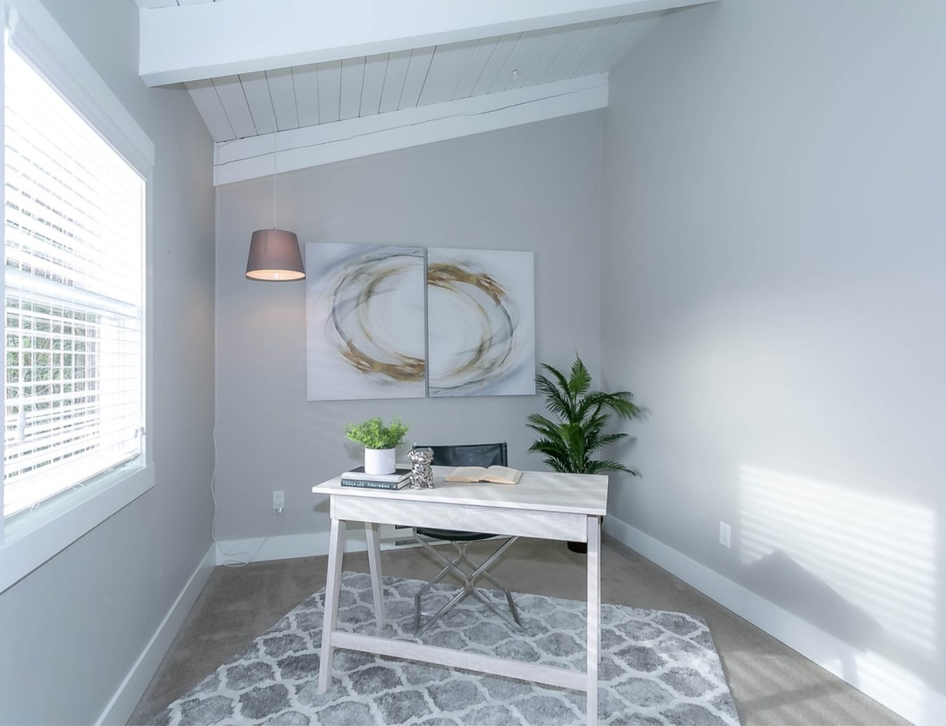 Office/Den flooded with natural light - 615 6th St