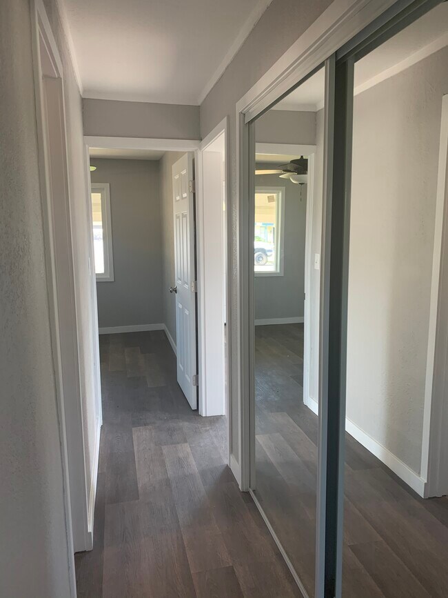 Hallway with closet storage - 428 Hamilton St