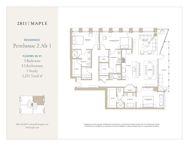Floorplan - 2811 Maple
