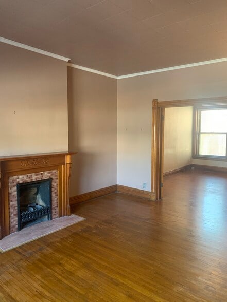 living room looking into the bedroom - 2963 Pacific St