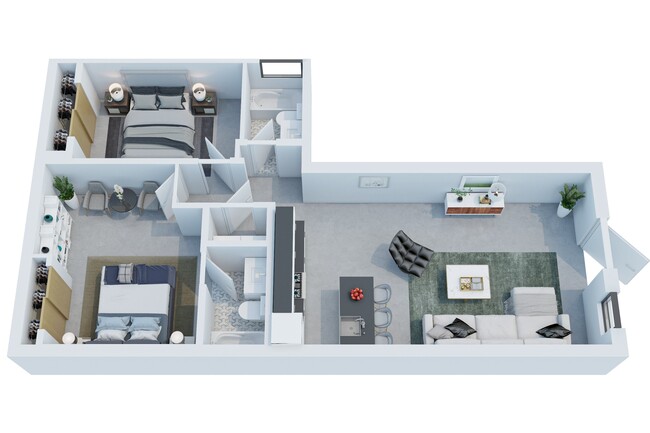 Floorplan - Peanut Factory Flats