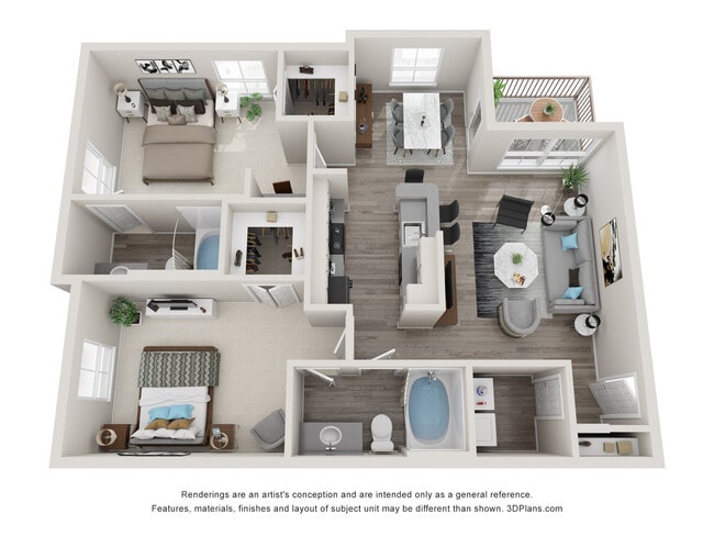 Floorplan - Compass at Windmill Lakes