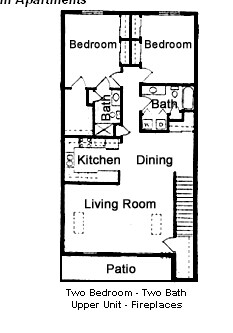 2BR/2BA - Spring Creek Villas