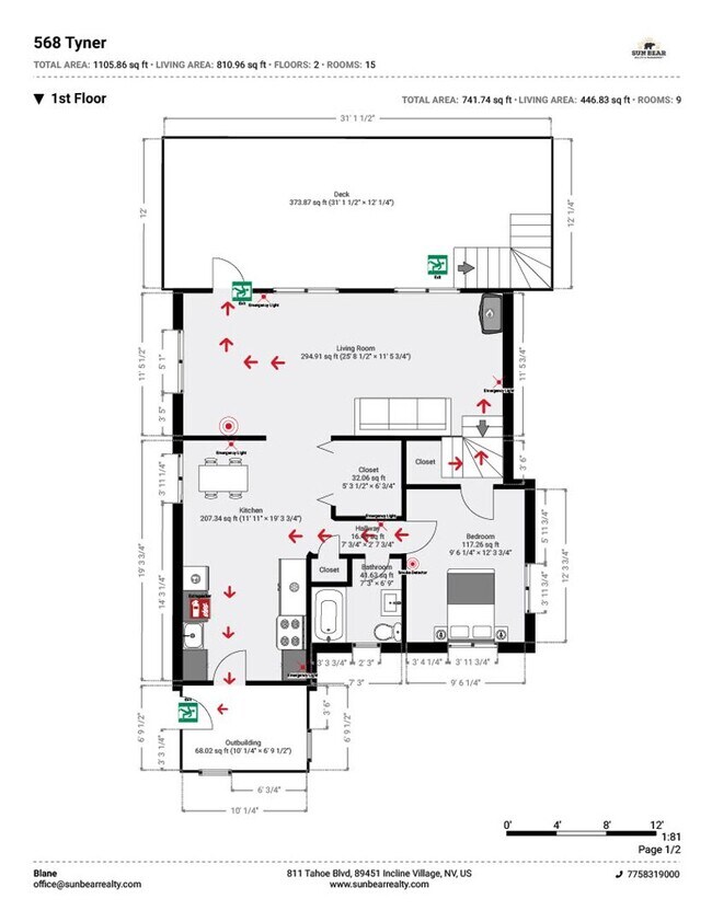 Building Photo - Bright Home in Incline!