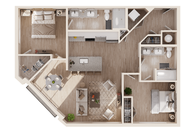 Floorplan - The Easley at UC