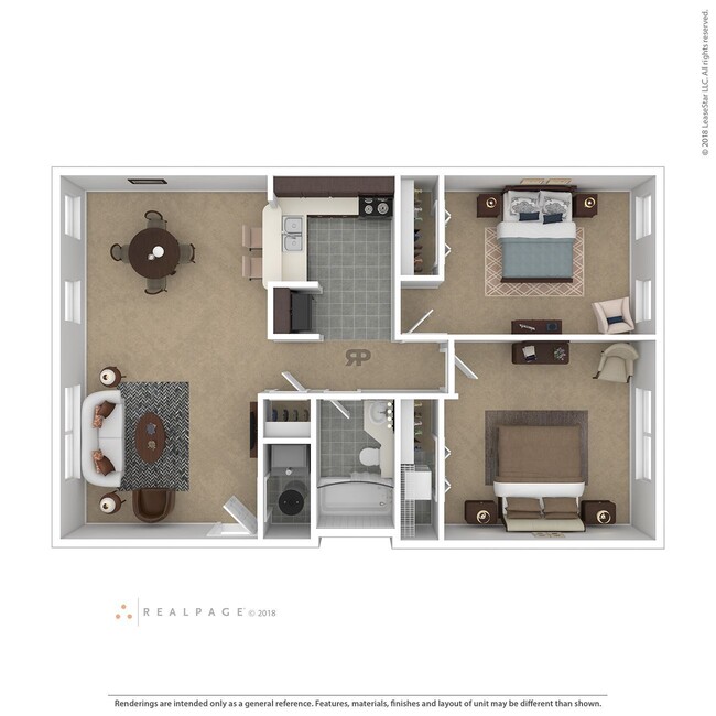 Floorplan - Roanoke Court Apartments