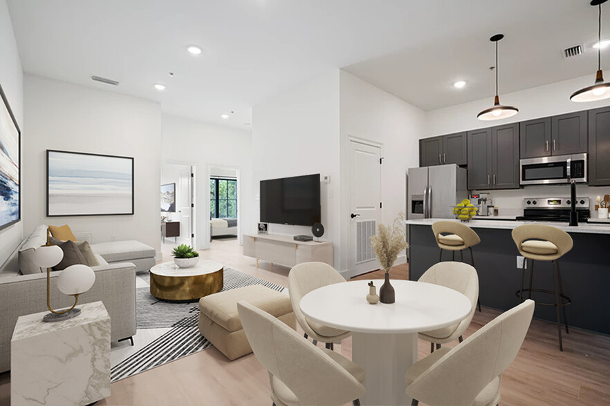 Open Concept Living - Lofts at Midtown