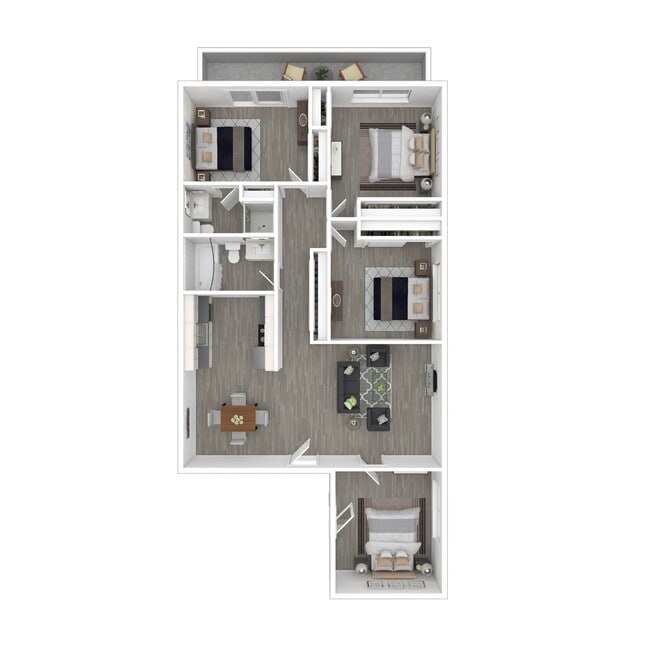 Floorplan - Vivante Apartments