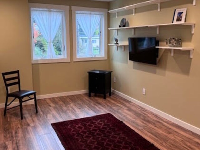 This second floor retreat includes air conditioning for those rare days you need it. - 9235 SW 7th Ave