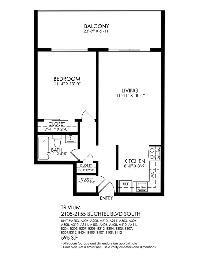 Floorplan - Trivium