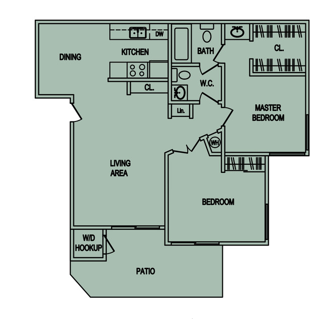 Floorplan - Meadowood Apartments