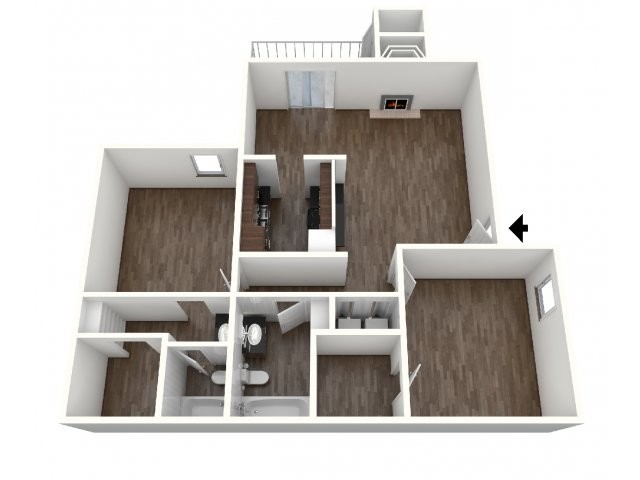 Floorplan - Bent Oaks Apartments