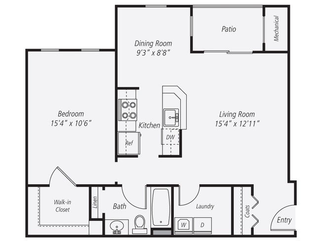 Floorplan - eaves Burlington