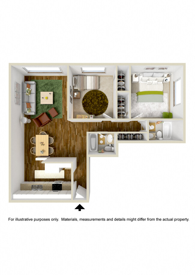 Floorplan - Coliseum Apartments