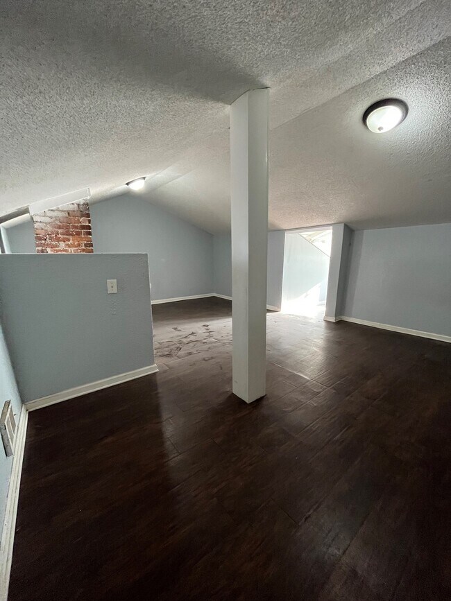 large bedroom or additional living space upstairs - 2913 N 27th St