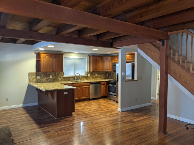 Kitchen from Living room - 614 Glorene Ave