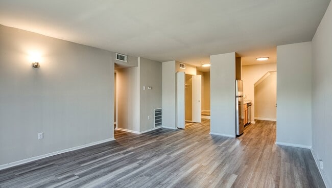 The living area in a Garden Unit - Stratford Hills Apartment and Townhomes