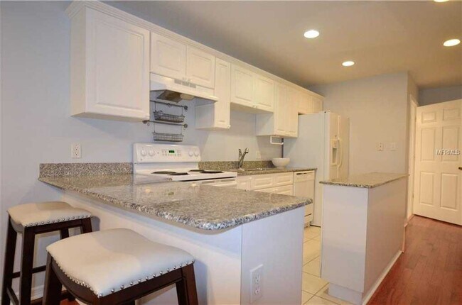 kitchen - new faucet, stainless steel appliances - 4210 W Gray Street Unit 1