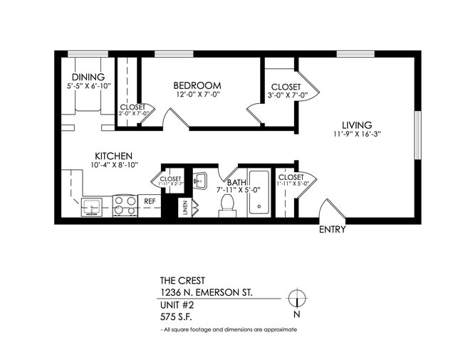 Floorplan - The Crest