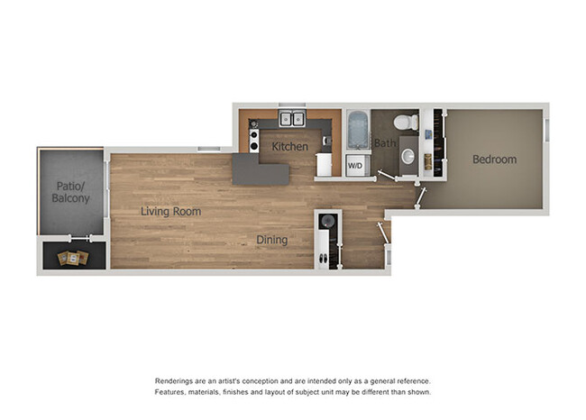 Floorplan - Aztec Springs Apartments