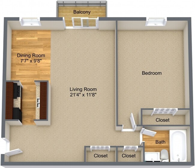 Gibraltar Pointe 30040 Kingsbridge Dr Gibraltar MI 48173 Apartment