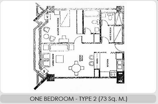 1BR/1.5BA - Echelon Towers