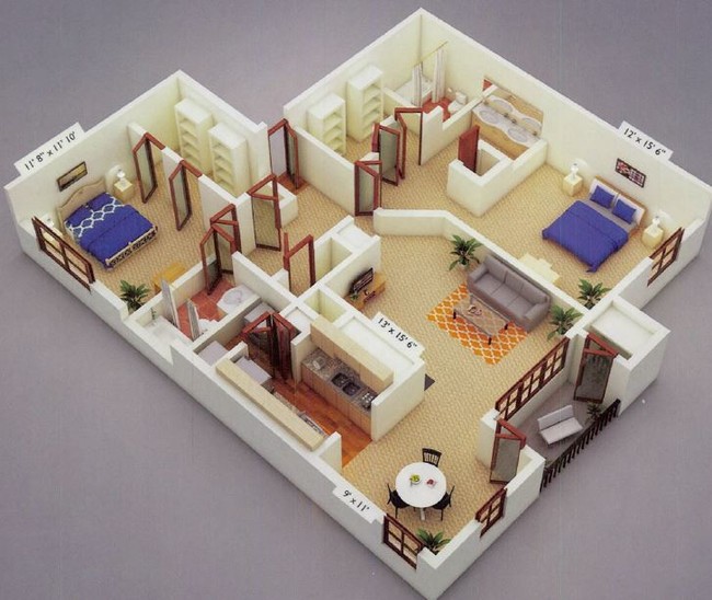 Floorplan - Pines at Marston Lake