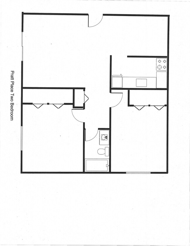 Floorplan - Pratt Place Apartments