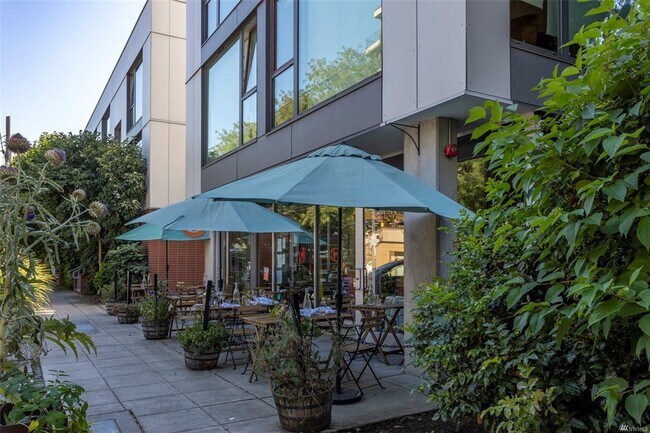 Chic Cafe across the street for your morning espresso, weekend afternoon cocktail or vegan dinner - 730 Bellevue Ave E