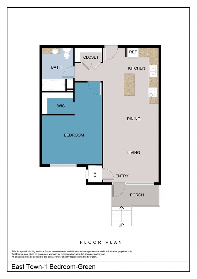 Floorplan - East Town Apartments