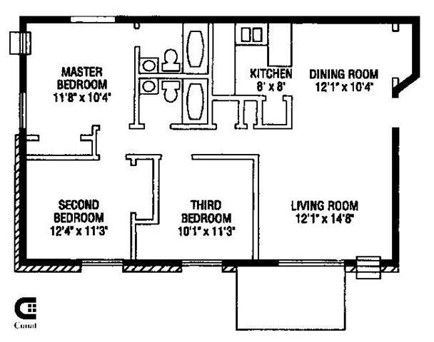 Floorplan - Fawn Ridge Apartments