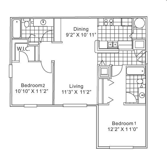 2BR/2BA - Grande Court Boggy Creek