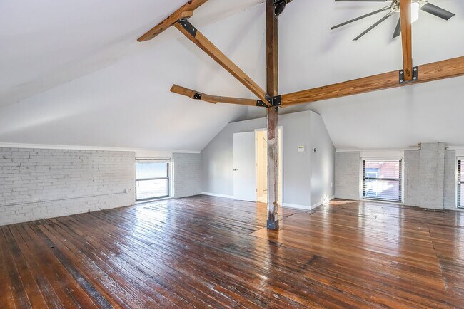 2nd floor loft area-now two bedroom - 1216 E Armour Blvd