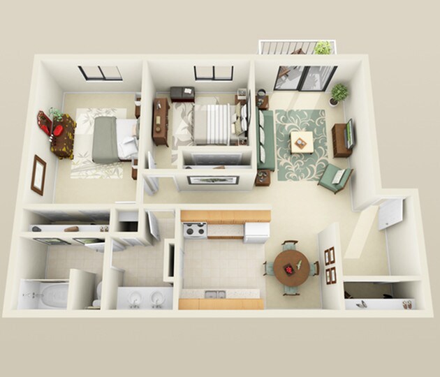 Fairway Apartments 305313 Riley Dr Bloomington IL 61701 Apartment