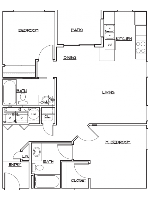 Floorplan - 5100 Summit