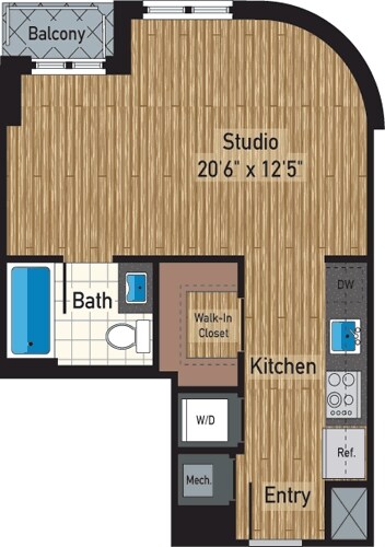 Floorplan - 425 Mass