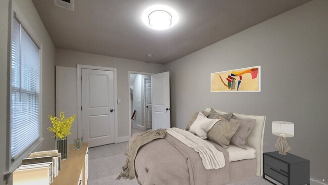 Upper Rear Bedroom - 5604 Madison St