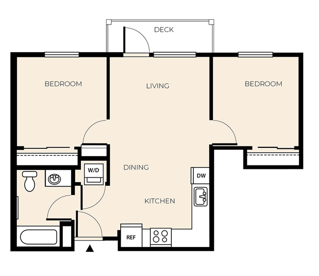 Floorplan - Reserve at Lacey 55+ Affordable Living